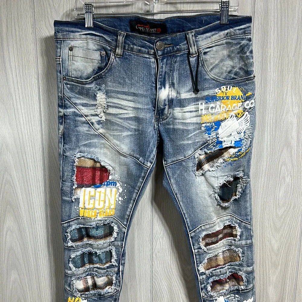 Copper Rivet jeans size 32/32 - Picture 2 of 14